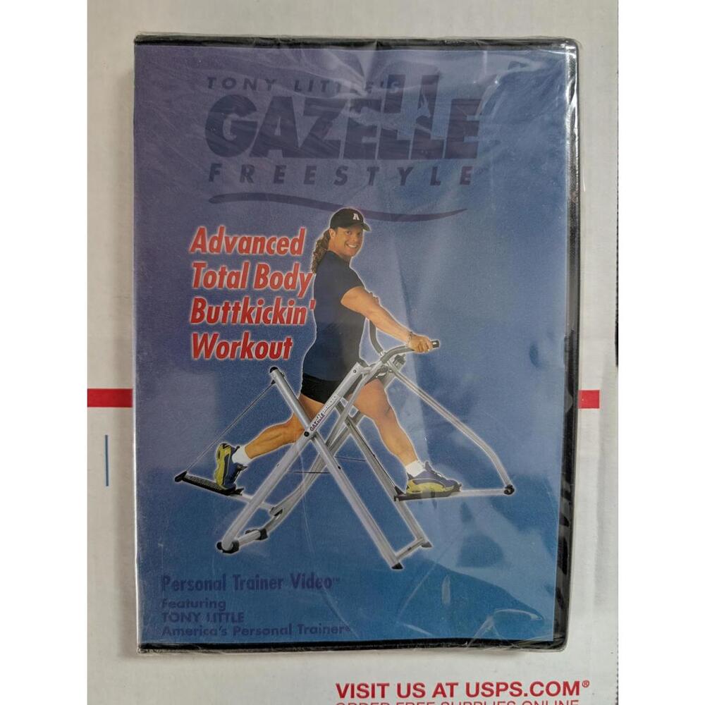 Gazelle Freestyle Advanced Total Body Workout Video new sealed #195